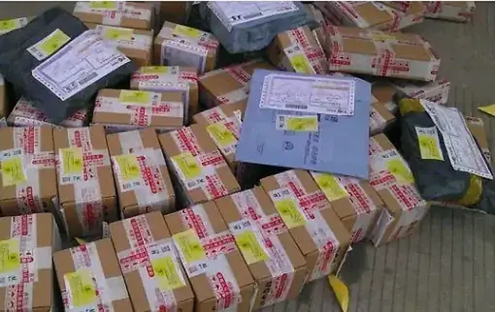 中国仓库集拼前包裹收货